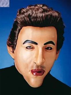 Playboy Dave Maske Mit Haaren