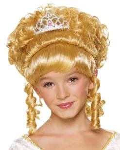 Blonde Märchenprinzessin Kinderperücke