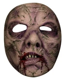 Blutige Zombie Horror-Maske