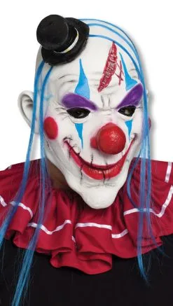 Clown Maske Mit Stirnwunde