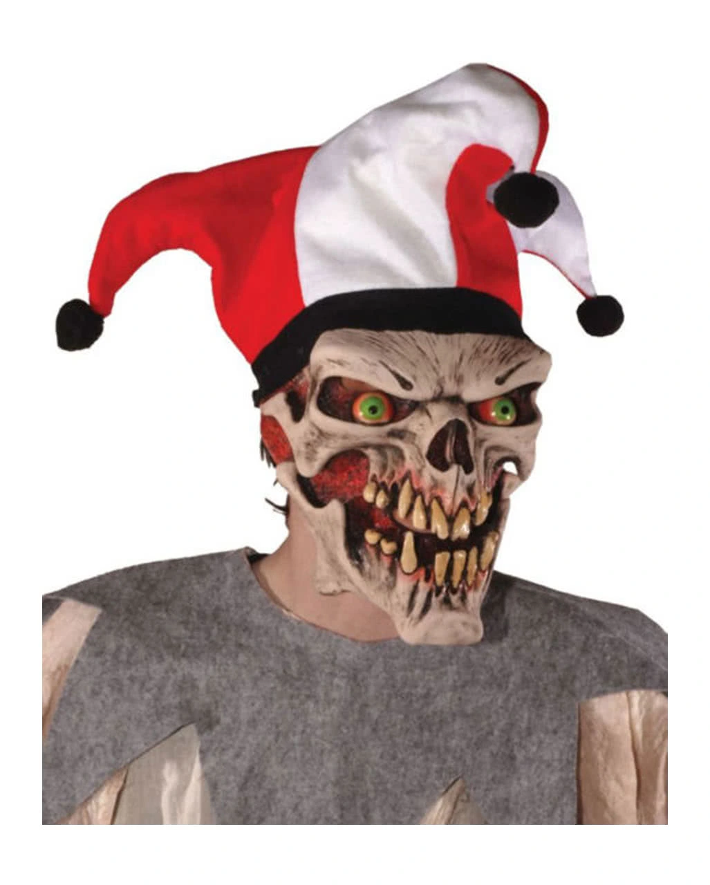 Evil Joker Horrorclown Maske 1 Evil Joker Horrorclown Maske