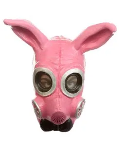 Pinke Fetisch Bunny Gas Maske