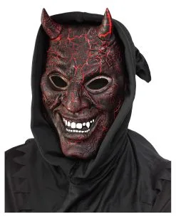 Glühende Teufel Maske Mit Licht