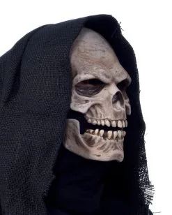 Grim Reaper Fetzen Maske -Deutschland Halloween Masken Verkäufe 2023 grim reaper fetzenmaske totenschaedelmaske totenkopfmaske skull mask 15380 03