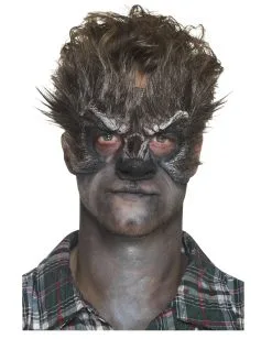 Vollmond Werwolf Schaumlatex Applikation