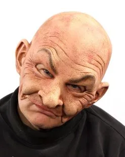 Johnny Halbmaske Für Männer -Deutschland Halloween Masken Verkäufe 2023 johny maenner halbmaske alter mann maske old man mask 37368 04