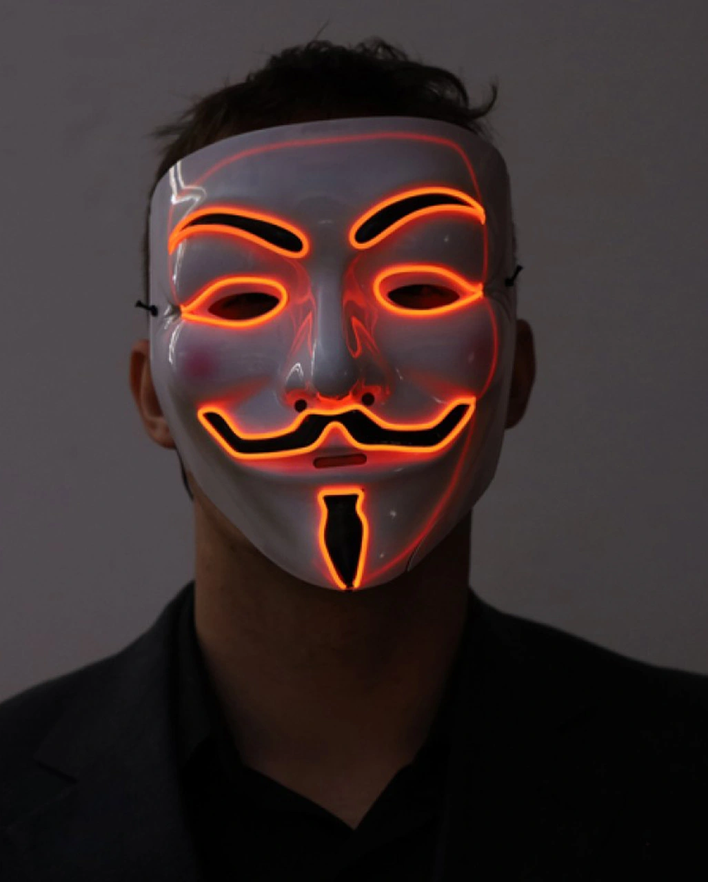 Beleuchtete Vendetta LED Maske 5 Beleuchtete Vendetta LED Maske – Bild 5