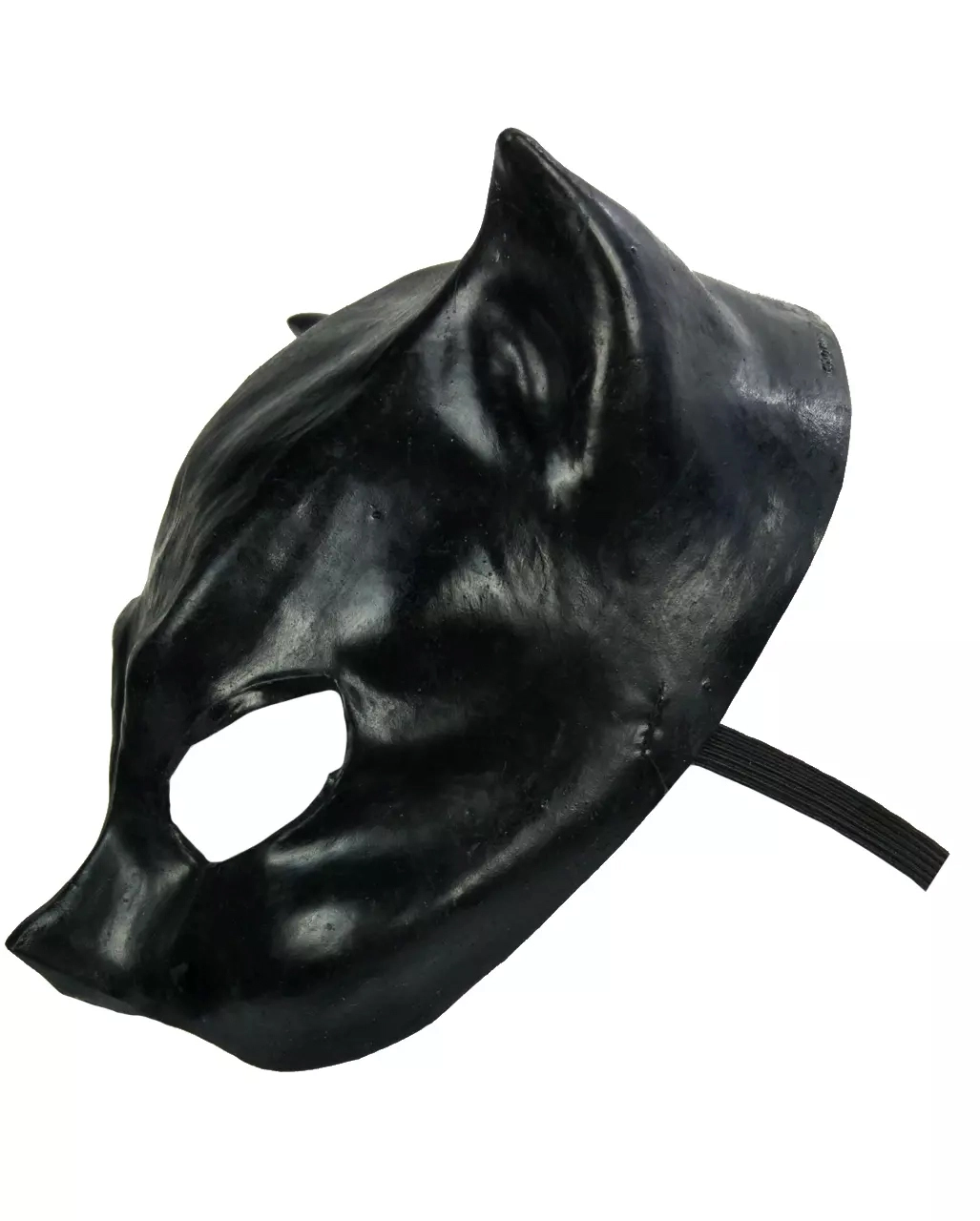 Catwoman Latex Halbmaske 3 Catwoman Latex Halbmaske – Bild 3