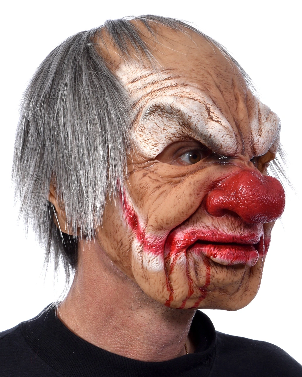 Smiley Killerclown Maske 3 Smiley Killerclown Maske – Bild 3