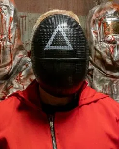 Squid Maske Dreieck Deluxe -Deutschland Halloween Masken Verkäufe 2023 squid maske dreieck deluxe squid mask triangle deluxe squid mascara triangulo deluxe 51962 05